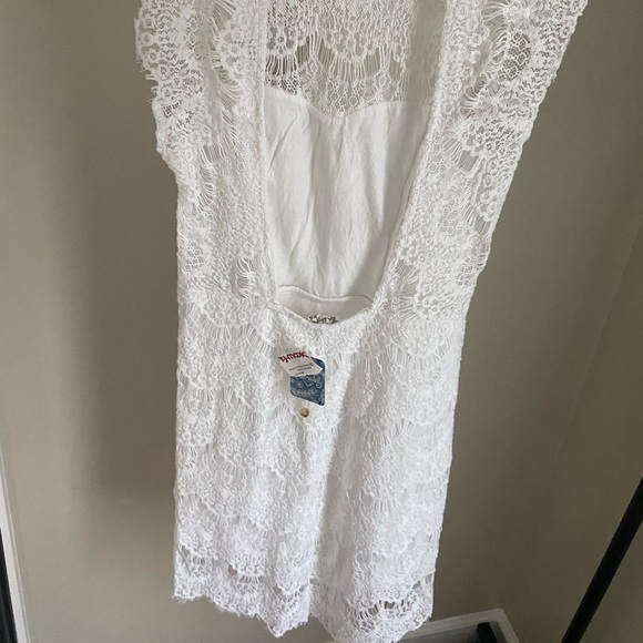 Free People | White lace | Body-con | XS - Picture 8 of 9